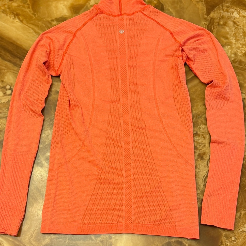 Lululemon Coral Long Sleeve Top (tag off)